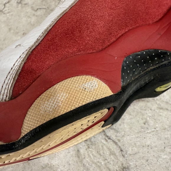 Nike Air Jordan 13 Retro Grey Toe Sneakers 2014 Men 9.5 414571-126 Leather Suede - Picture 13 of 14